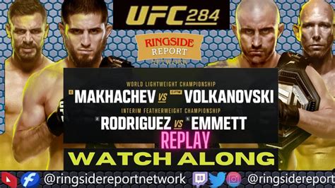 volka vs makhachev|UFC 284 